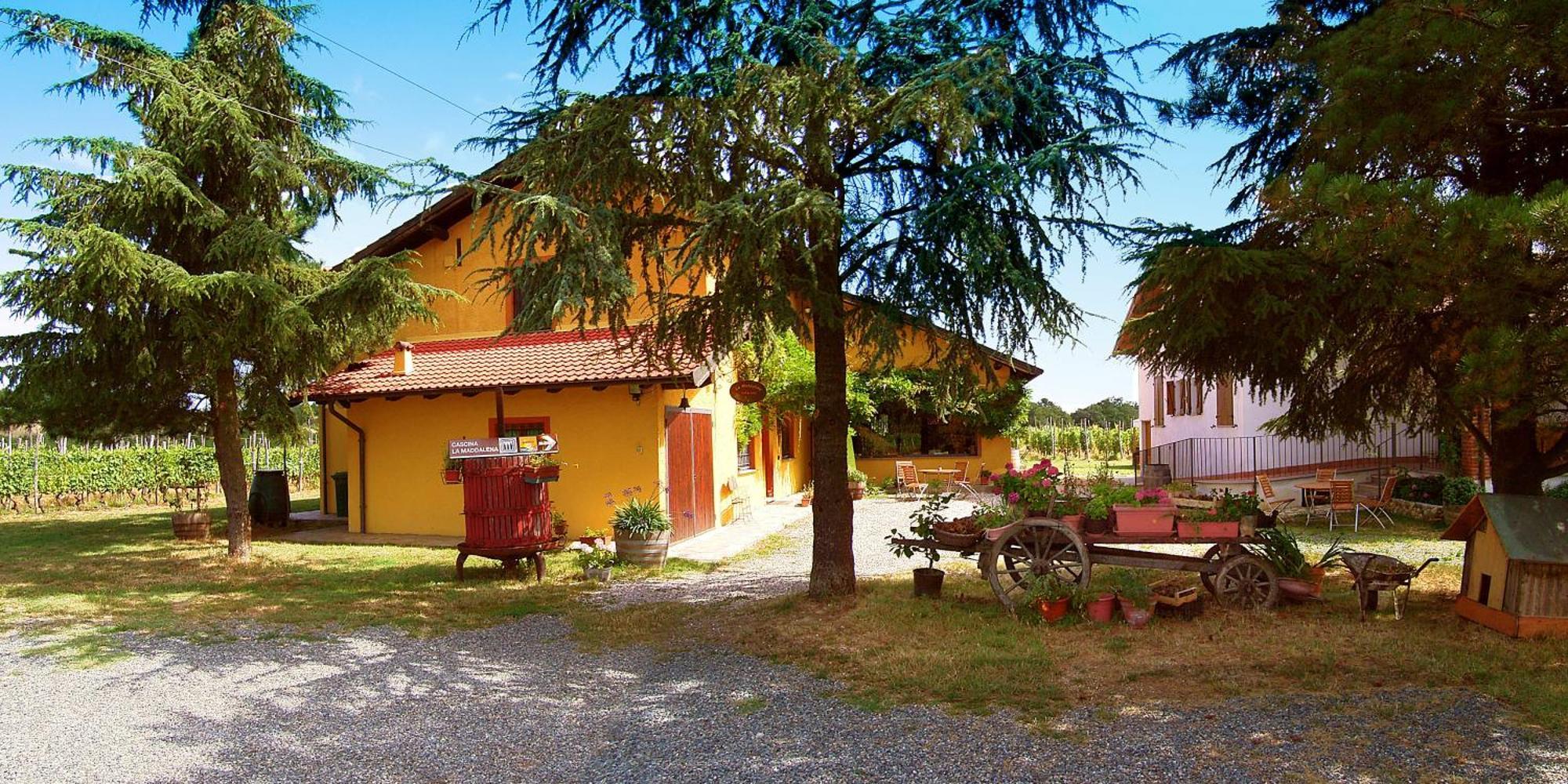 Вилла Cascina La Maddalena Bed & Wine Rocca Grimalda Экстерьер фото